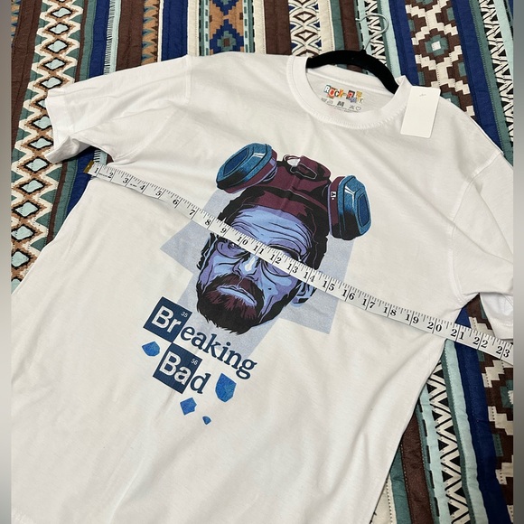 3/25$ White T-shirt “Breaking Bad” NEW M / L - Picture 5 of 10